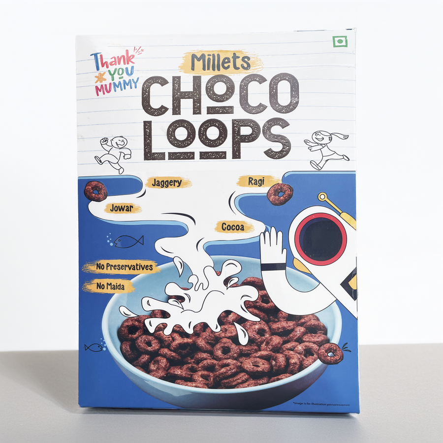 Millets Choco Loops | Natural & Healthy Breakfast