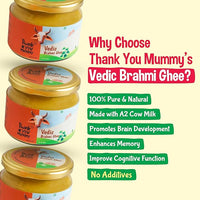 Vedic Brahmi Ghee (300g) | A2 Gir Cow | Bilona